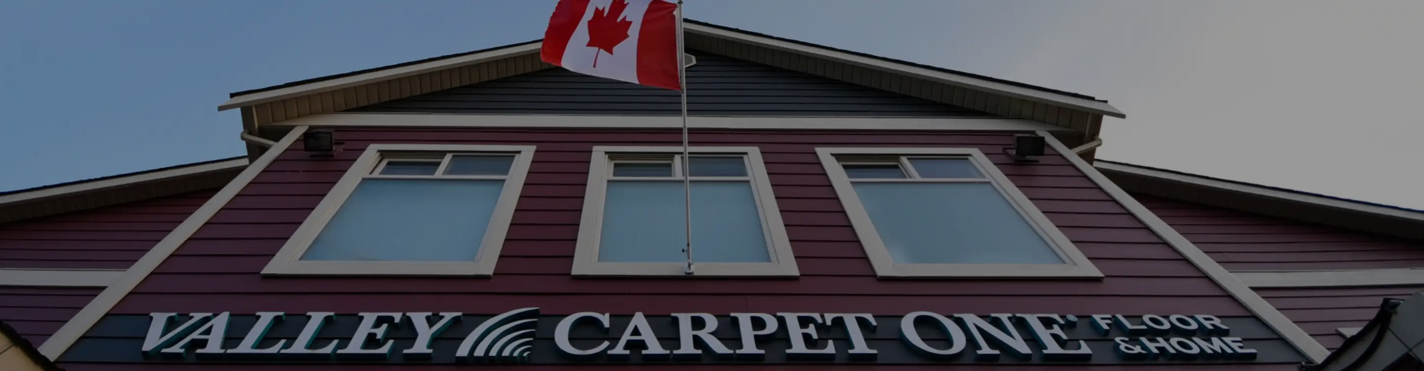 Valley Floor and Home Carpet One storefront in Duncan BC